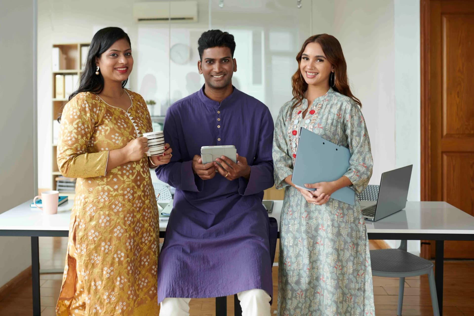 Fusion Fashion for the Office Blending Indian and Western Styles